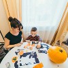 4E's Novelty 24 Pack Large Foam Pumpkins for Crafts - 8" Cutout Pumpkin for Kids, Halloween Craft Kits for Classroom Fun Halloween Activity - 4 of 4