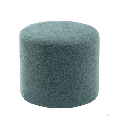 19" Round Pouf Ottoman - WOVENBYRD