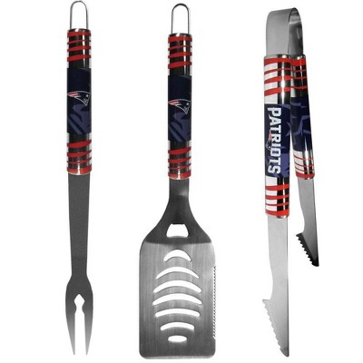 NFL New England Patriots Tailgater BBQ Set 3pc