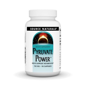 Pyruvate Power 750mg by Source Naturals, Inc.  -  90 Capsule - 1 of 3
