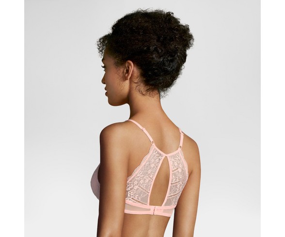 Maidenform&#174; Self Expressions&#174; Women's High Back Foam Bralette - Sheer Pink Pale 38D