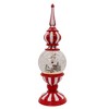 Kurt Adler 16-Inch Battery Operated Lighted Tower with Santa Scene Village - 4 of 4