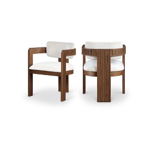 Meridian Furniture,Sacha Velvet Dining Chair, Set of 2 - 1 of 4