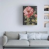 Trademark Fine Art -Lisa Audit 'Harmonious Rose Black' Canvas Art - 2 of 4