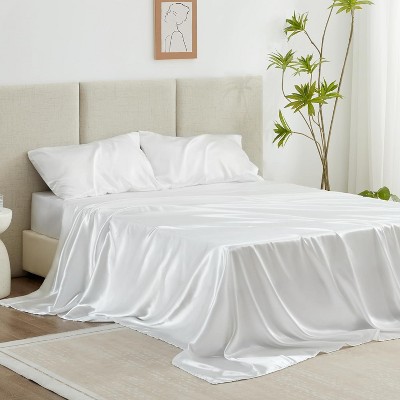 Cotton Passion 4-Piece Bed Sheet Set – Deep Pockets, 2200TC, Soft Microfiber – Queen Size