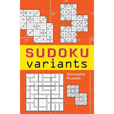 Sudoku Variants - by  Conceptis Puzzles (Paperback)