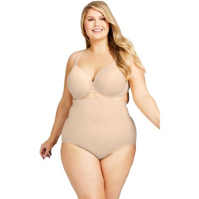 Avenue Women's Plus Size Hi Waist Shaper Brief