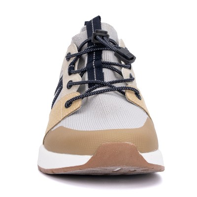 Мужские New York & Company Men's Zion Sneakers - 10, GREY MULTI — фото 4