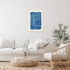 Sophisticated Lines on Blue IV by Maximiliano Casal Unframed Wall Canvas - iCanvas - 2 of 4