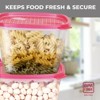 Fresh Keeper Storage Container Set. BPA Free, Freezer, Microwave & Dishwasher Safe - image 4 of 4