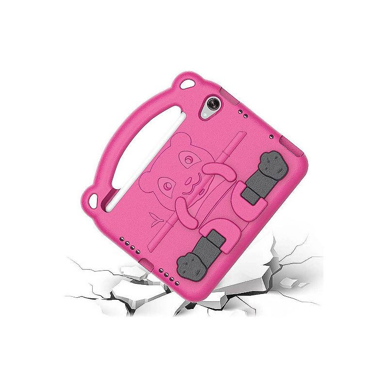 SaharaCase Teddy Bear KidProof Case for Apple iPad mini (6th Generation 2021) Pink (TB00060), 5 of 6