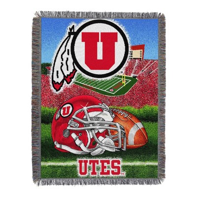 NCAA Utah Utes 48"x60" Tapestry Throw Blanket