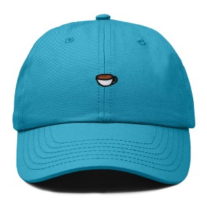 Dalix Lil Coffee Embroidered Cotton Cap Summer Food Outdoor Dad Hat Womens - 1 of 4