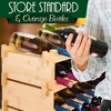 SereneLife Bamboo Stackable Wine Rack - 4 of 4