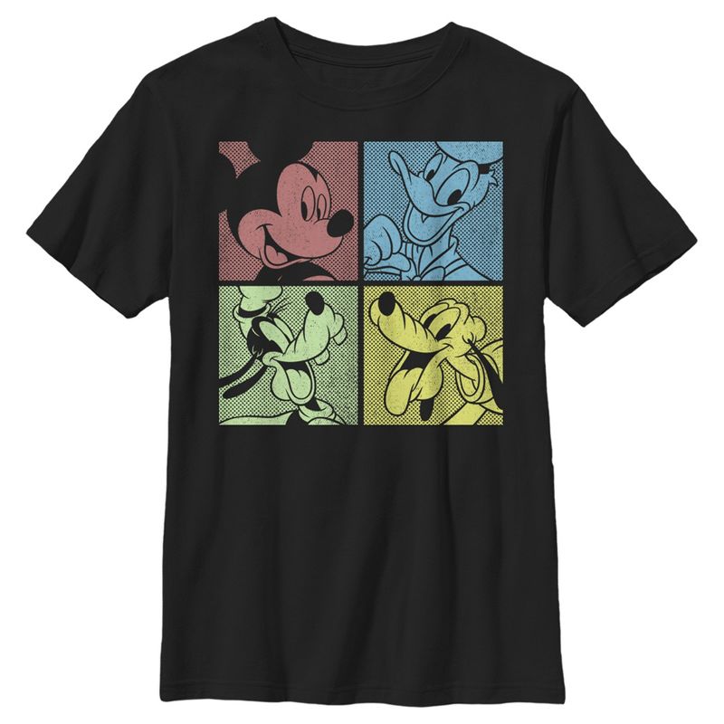 Boy's Mickey & Friends Best Friend Square T-Shirt, 1 of 6