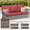 Buenhomino Outdoor Patio All-Weather Wicker Furniture Set - 4 of 4