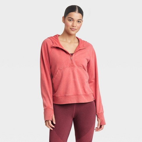 Lululemon Scuba Oversized Half-Zip Hoodie Pink Size M - $80 (32