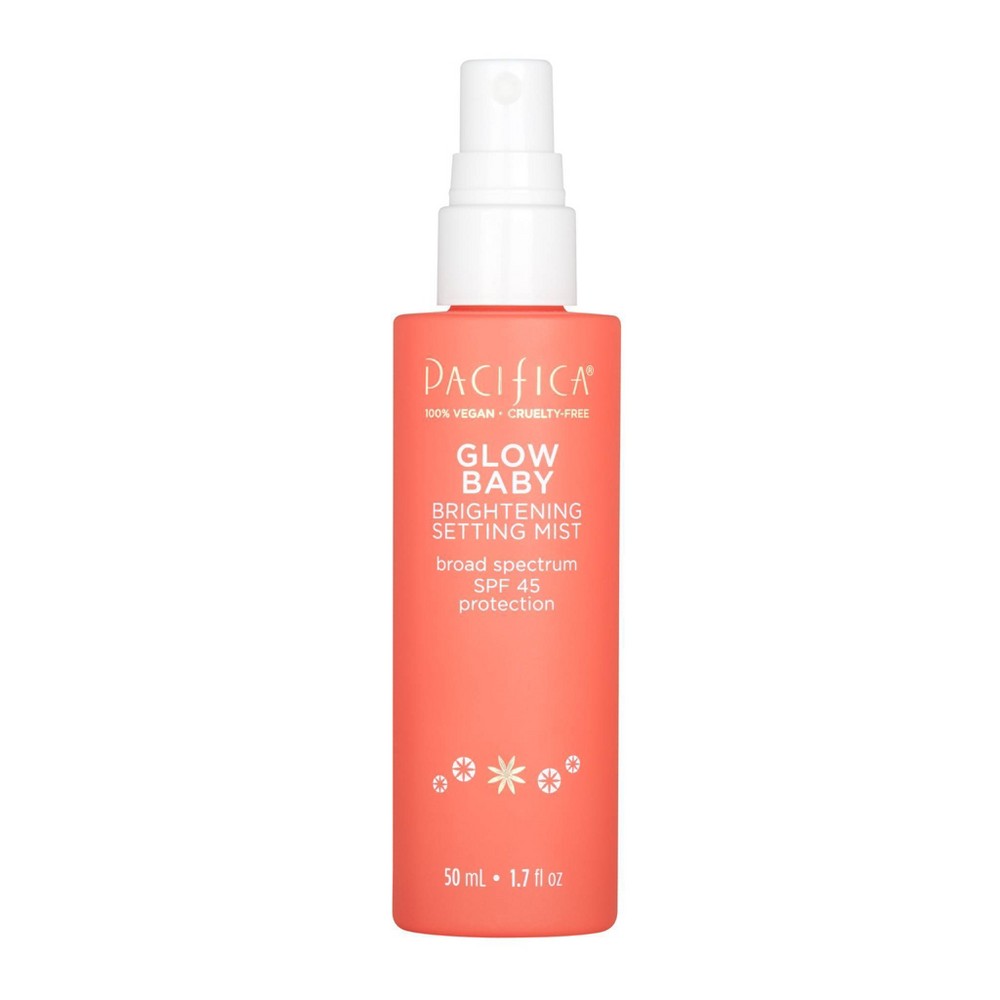 Photos - Other Cosmetics Pacifica Glow Baby Brightening Setting Mist SPF 45 - 1.7 fl oz 