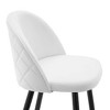 Modway Cordial Performance Velvet Counter Stools - Set of 2 - Performance Velvet Upholstery , Seat board 25mmT plywood board, foam density 20kg/m3, Y - 4 of 4
