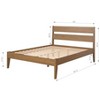Donco Kids Low Board Queen Urban Oak Platform Bed - 2 of 4
