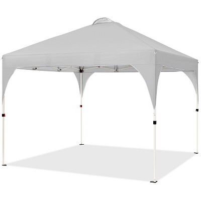 Yaheetech 10x10ft Outdoor Pop up Canopy for Garden Patio Park Market