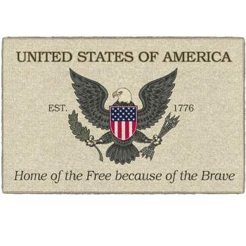 Collections Etc United States Of America Rug