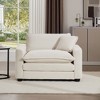 Christopher Knight Home Truman Modern 45" Corduroy Single Sofa, Club Chair with Pillow - 3 of 4