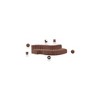 Meridian Furniture,Arc Cognac Vegan Leather Modular Sofa - 4 of 4