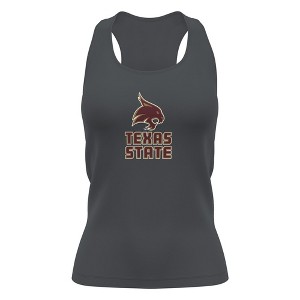 Women's Texas State University Adult Sport Tank Top Primary Logo - 1 of 4