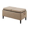 Designs4Comfort Magnolia Storage Ottoman with Trays - Breighton Home - 2 of 4