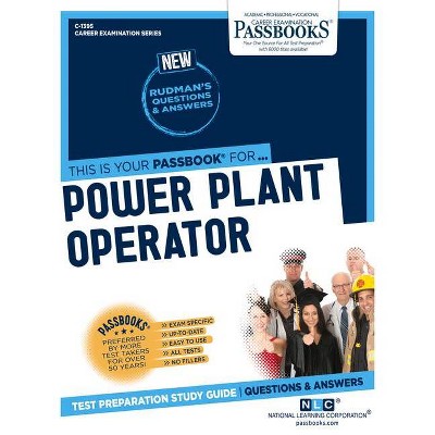 Power Plant Operator, 1395 - (Career Examination) by  National Learning Corporation (Paperback)