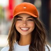 Dalix Lil Butterfly Embroidered Cotton Cap Outdoor Dad Hat Womens - 3 of 4
