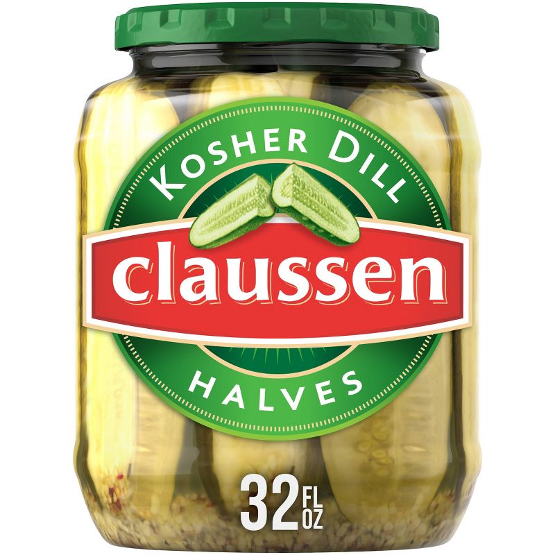 Claussen Halves Kosher Dill - 32oz, 1 of 11
