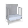 Belatt 4-in-1 Convertible Crib and Toddler Bed, Solid Wood, Adjustable Mattress Height, Gray - 4 of 4