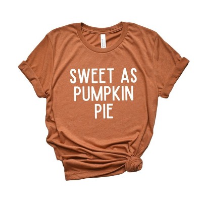 Simply Sage Market Women's Sweet As Pumpkin Pie Short Sleeve Graphic Tee