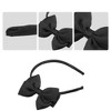 Unique Bargains Bow Headband Fashion Cute Polyester Hairband for Teenager 5.9x4.4 Inch - 3 of 4