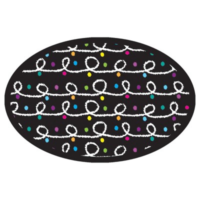 Ashley Productions Magnetic Whiteboard Eraser, Color Chalk Loops (Pack of 6)