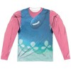Men's Trolls Poppy Costume Tee (Frontback Print) No Hoodies Long Sleeve Costume T-Shirt - 2 of 4