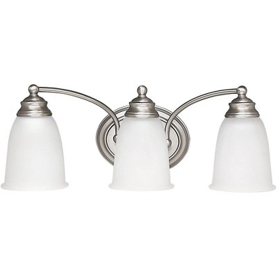 Capital Lighting 3 - Light Vanity in  Matte Nickel