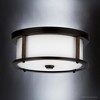 Urban Ambiance Luxury Contemporary Ceiling Light,  5.25"H x 13"W,  Olde Bronze Finish, UHP3211 - 3 of 4