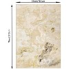 Machine Washable Non-Slip Rubberback Runner Modern Abstract Geometric Print Carpet Traditional Area Rug for Hallway, Bedroom, Living Room - 2 of 4