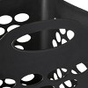 3 Pack 1.6 Bushel Flexible Square Plastic Laundry Hamper - 4 of 4