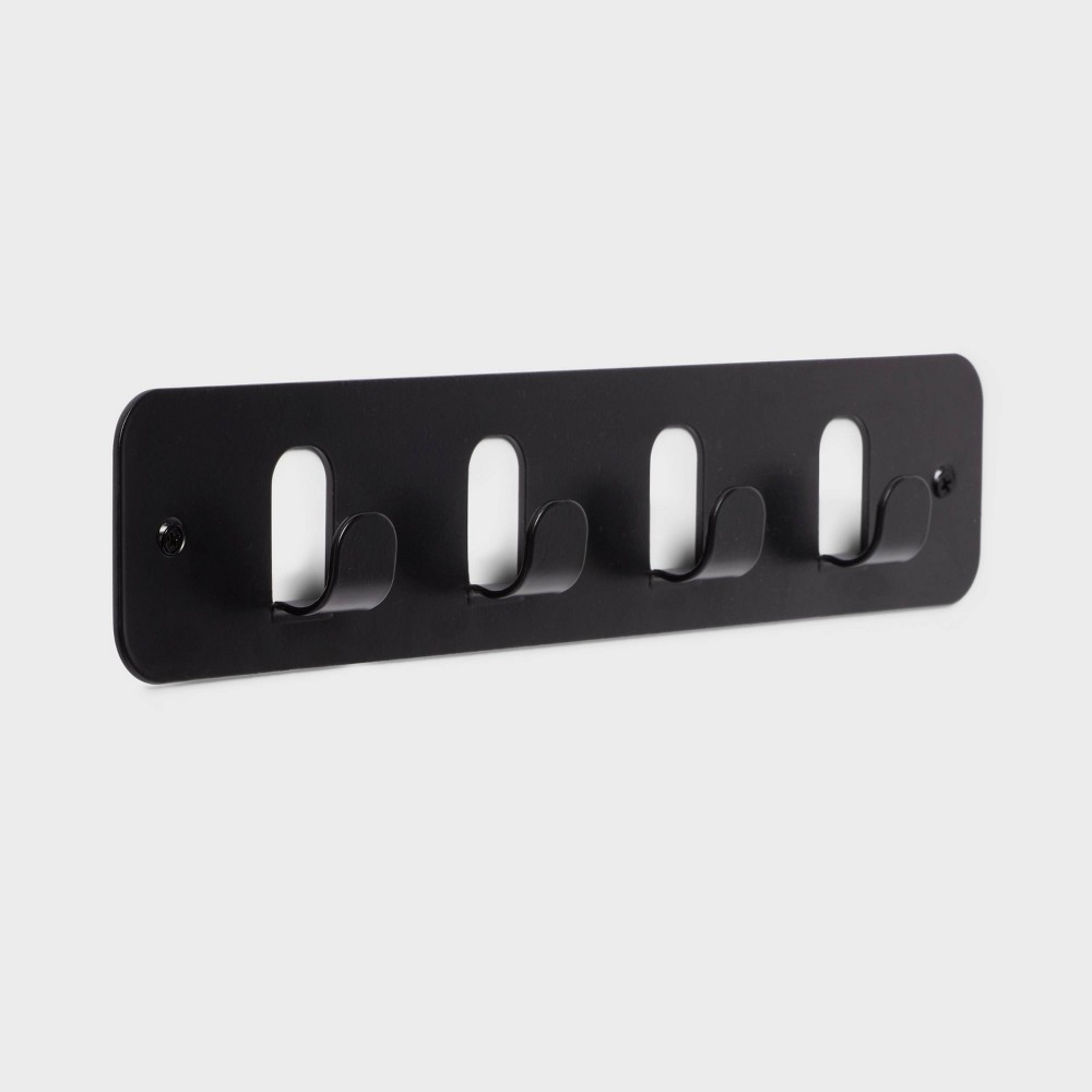 Over The Door Multi Function Basket and Hook Black - Brightroom™