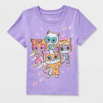 Toddler Girls' Disney Super Kitties T-Shirt - Purple