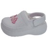 Barbie Toddler Girls' Faux Fur Lined Clogs with Adjustable Strap - 3 of 4