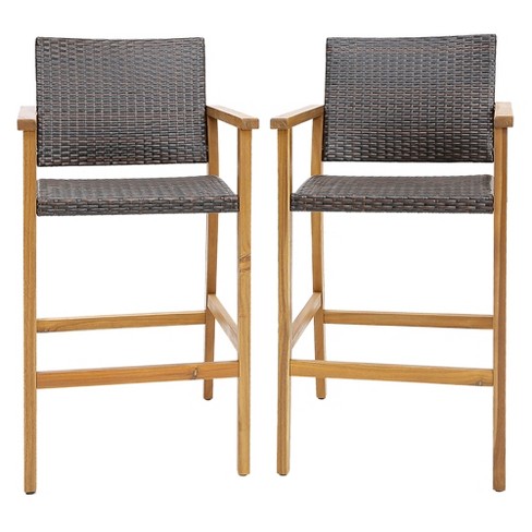 Target on sale wicker stools