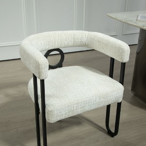NicBex Accent Chair Upholstered Living Room Chairs set of 2 Modern Arm Chair with Solid Wood Frame for Bedroom, Reading Room - 1 of 4