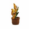 Crystal Expressions 3.5 Inch Harvest Posy Pot Fall Faceted Flowers Barrel Figurines - image 2 of 3