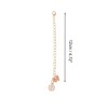 Unique Bargains Butterfly Heart Cup Chain Charm Water Cup Pendant 1 Pc - 2 of 4