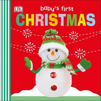 Baby's First Christmas - (Baby's First Board Books) by  DK (Board Book)